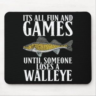 Mousepad É Divertido Até Que Alguém Perder Uma Caça Walleye