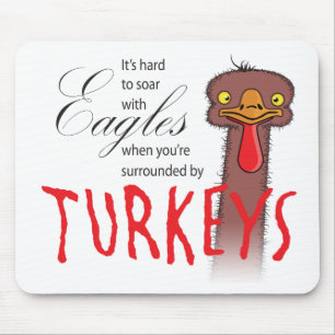 Mousepad É Duro Soar Com Águias...