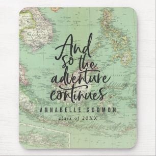 Mousepad E então a aventura continua