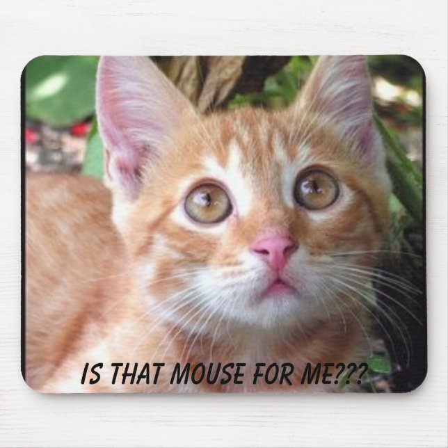 Mousepad É esse rato para mim? (Frente)