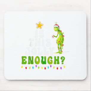 Mousepad É Esta Árvore de Natal Verde Alegre o Suficiente L