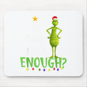 Mousepad É Esta Árvore de Natal Verde Alegre o Suficiente L