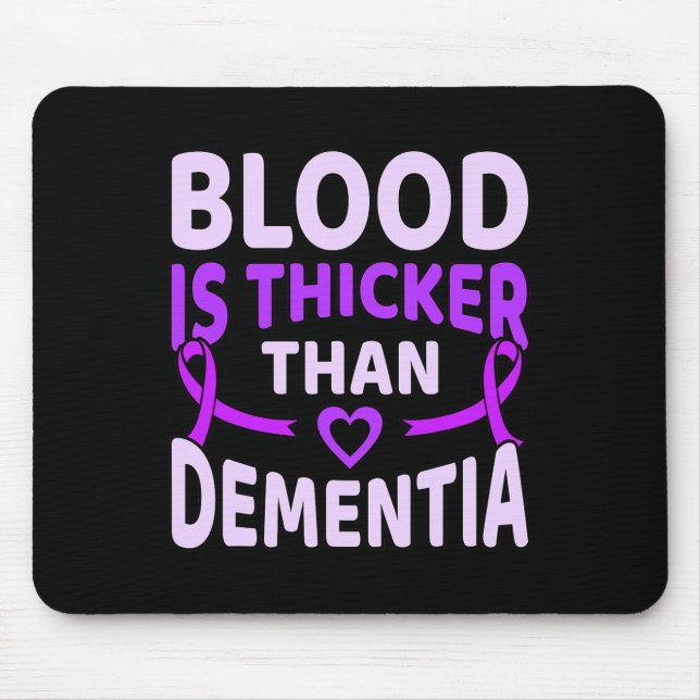 Mousepad É Mais Espesso Que a Demência Conscientização do A (Frente)