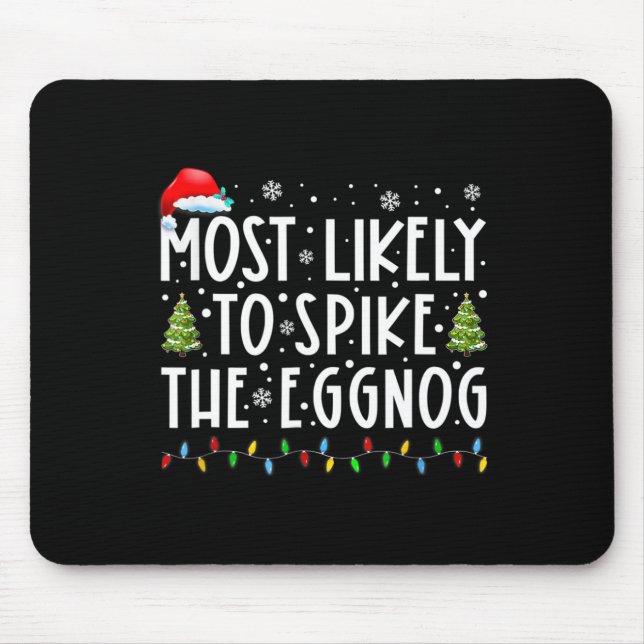 Mousepad É Mais Provável Que A Família Eggnog Corresponda A (Frente)