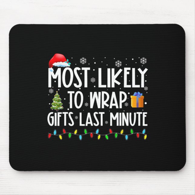 Mousepad É Mais Provável Que Envolvam Ofertas De Natal De M (Frente)