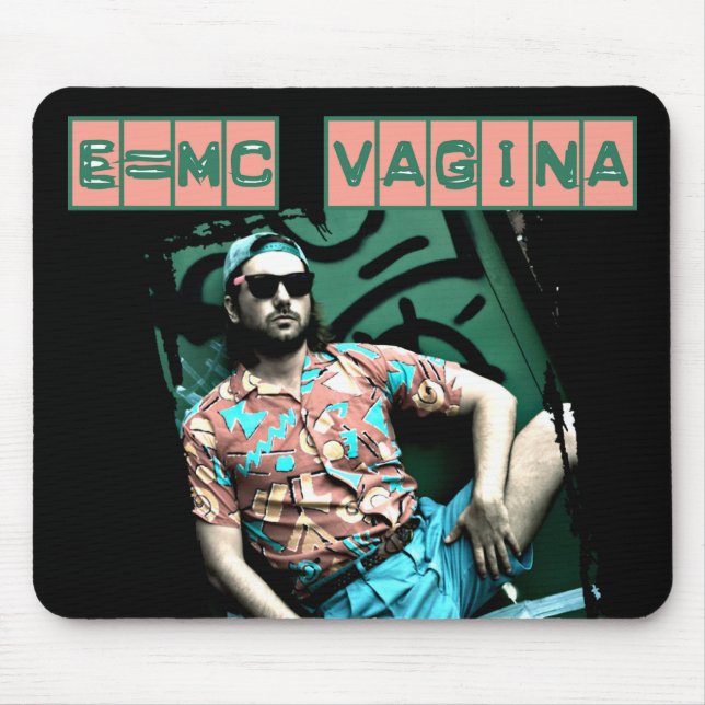 Mousepad e=mcvagina (Frente)