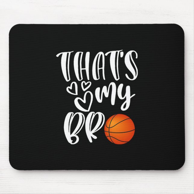 Mousepad É Meu Irmão Sketll Irmã Irmão Primo Presente Ga (Frente)