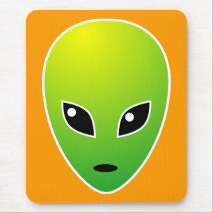 Mousepad E - na laranja - personalizado