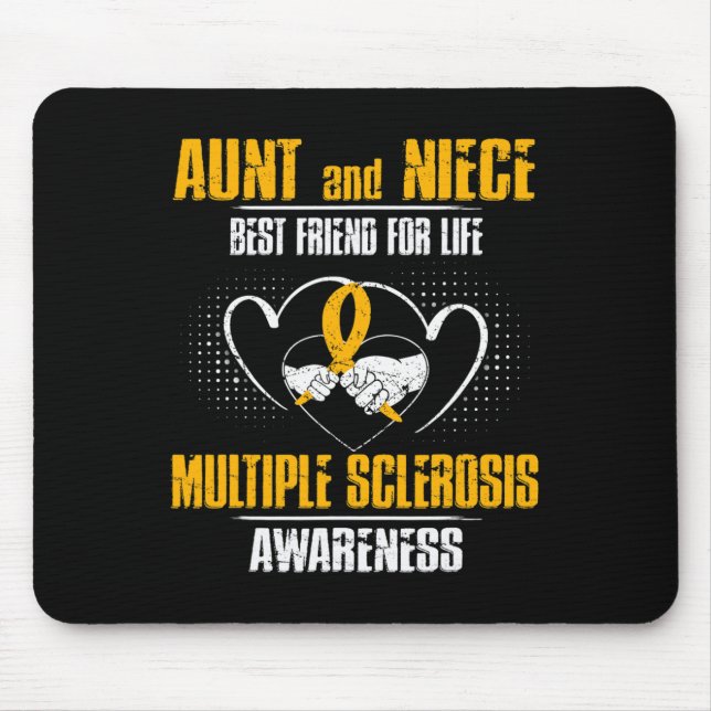 Mousepad E Niece, Melhor Amigo Da Vida, Esclerose Múltipla (Frente)