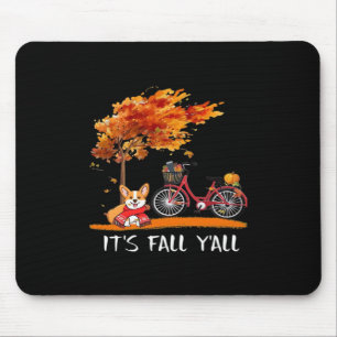 Mousepad É o Cachorro Cardíaco Outono Design Engraçado G