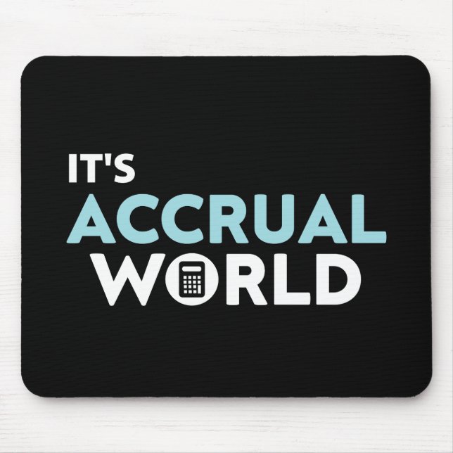 Mousepad é o contabilista mundial de acúmulo (Frente)