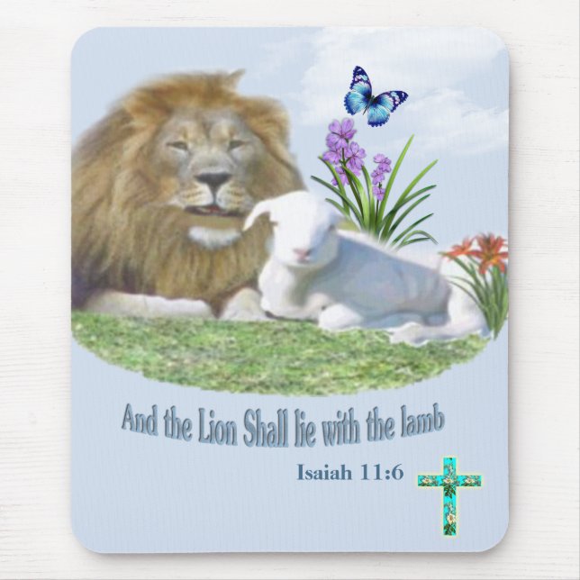 Mousepad E o Leão ficará com a Lamb (Frente)