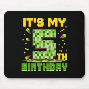 Mousepad É O Meu 5 Aniversário De 5 Anos De Idade