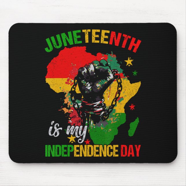 Mousepad É O Meu Dia De Independência Que Liberta Mulheres  (Frente)