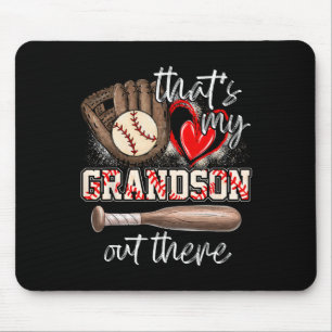 Mousepad É o meu neto lá fora que dá às mulheres beisebol