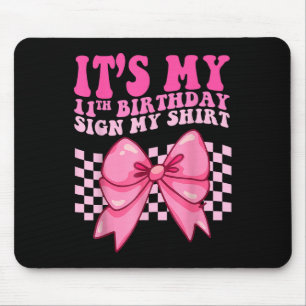 Mousepad É O Meu Símbolo De Aniversário De 11, O Meu Arco D