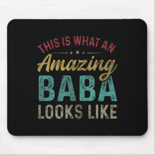 Mousepad É O Que Uma Baba Incrível Parece Dia de os pais