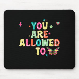 Mousepad É Permitido Utilizar O adesivo Da Saúde Mental