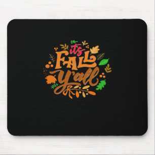 Mousepad É Queda Y'all Essencial Retro Clássico