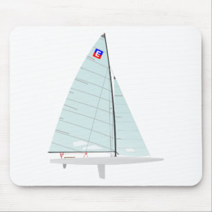 Mousepad E-scow   que compete a classe do onedesign do
