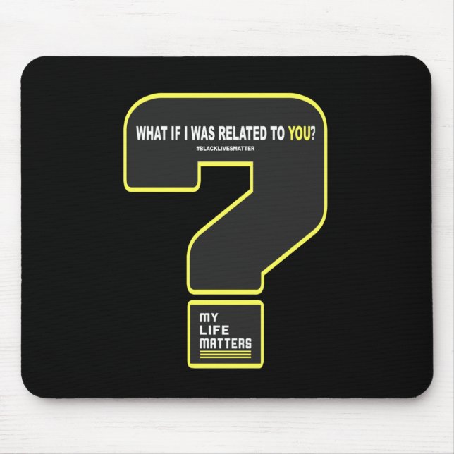 Mousepad E Se Eu Estivesse Relacionado A Você #Minhlifas #b (Frente)