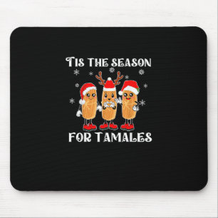 Mousepad É Temporada Para Tamales Natal Mexicano Moderno