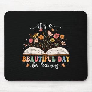 Mousepad É Um Belo Dia Para Aprender Professor Alunos 