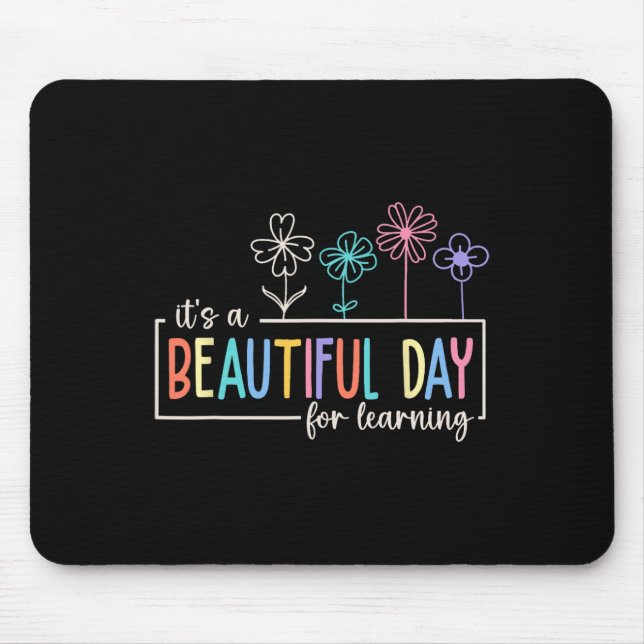 Mousepad É um belo dia para estudantes de professores (Frente)