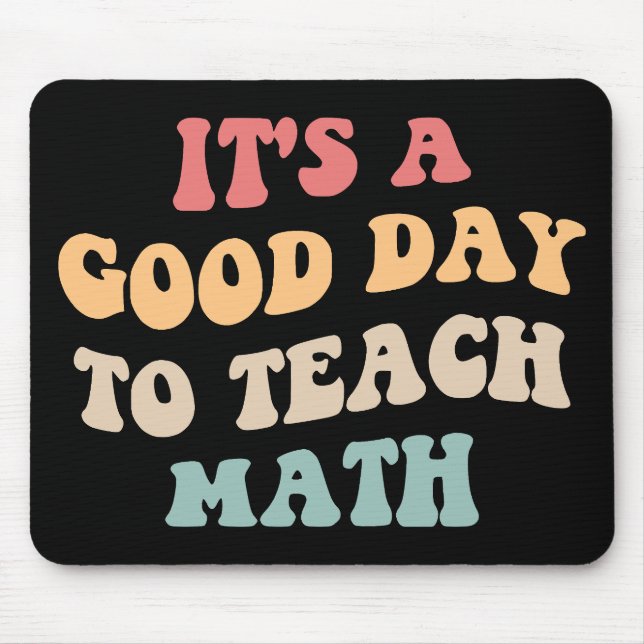 Mousepad É Um Bom Dia Para Ensinar Matemática II (Frente)