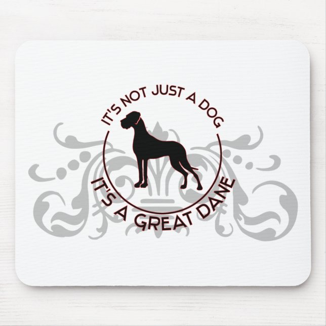 Mousepad É um Dogue Alemão (Frente)