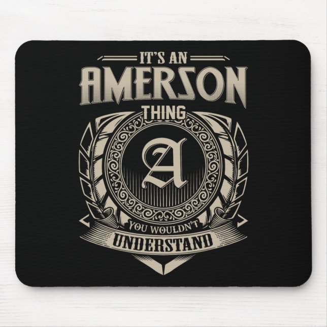Mousepad É uma coisa americana que você não entenderia. (Frente)