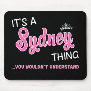 Mousepad É uma coisa da Sydney que você não entenderia