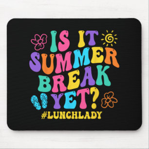 Mousepad É Uma Dama De Almoço No Último Dia Da Escola