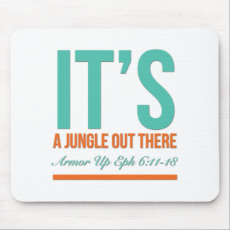Mousepad É uma selva lá fora