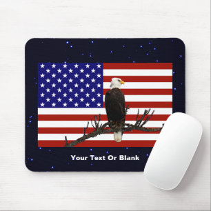 Mousepad Eagle Bald Vigilância