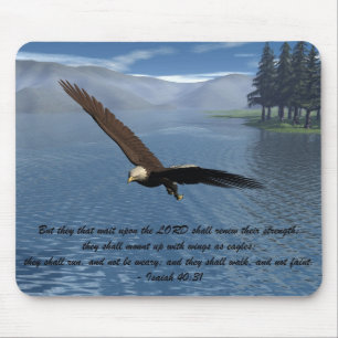 Mousepad Eagle com escritura