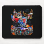 Mousepad Eagle Monster Truck Dinosaur July 4th America Patr<br><div class="desc">Eagle Monster Truck Dinosaur July 4th America Patriotic Usa</div>