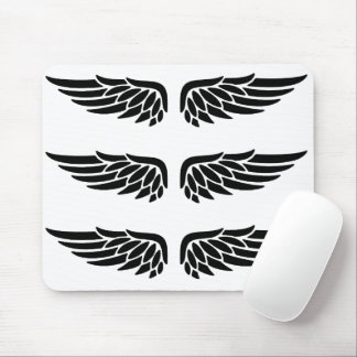 Mousepad Eagle wing black&white theme