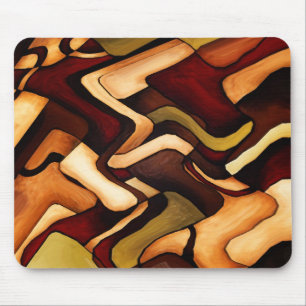Mousepad Earth Weave Fine Abstrato Digital