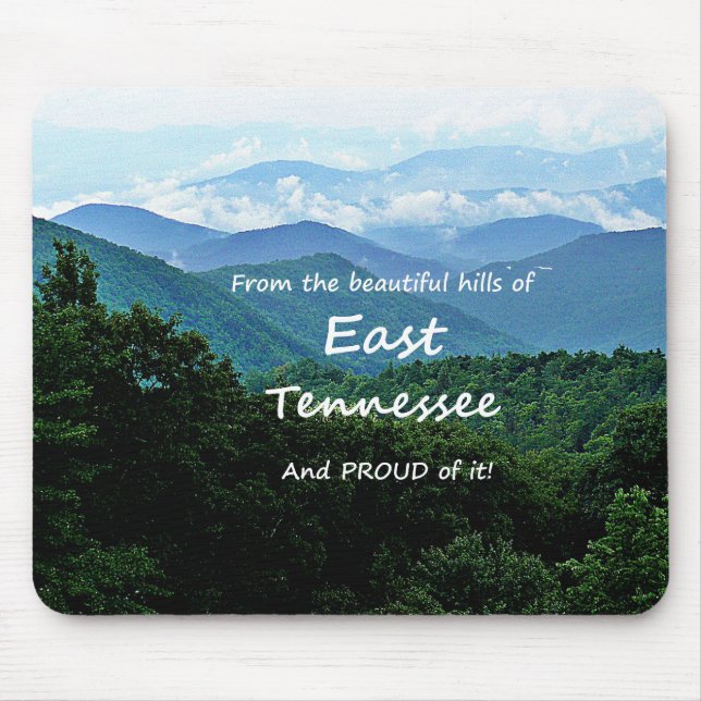 Mousepad East Tennessee Hill Pride (Frente)