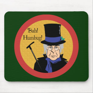 Mousepad Ebenezer Scrooge Bah! Farsa!