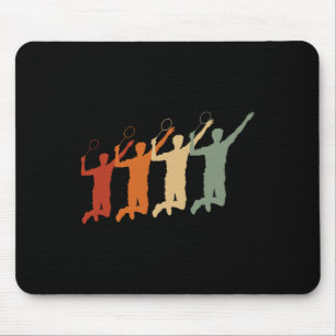 Mousepad Ecg Hearminton Player Shuttle Sports Smas