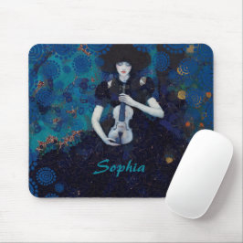 Mousepad Echoes of Silence: A Violin’s Song of Healing