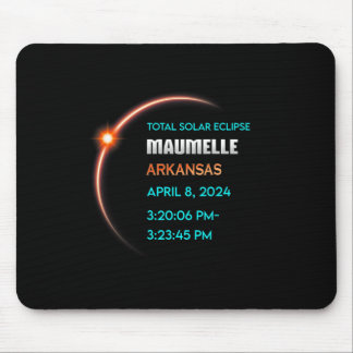 Mousepad Eclipse Maumelle Arkansas Total Solar Eclipse 2024