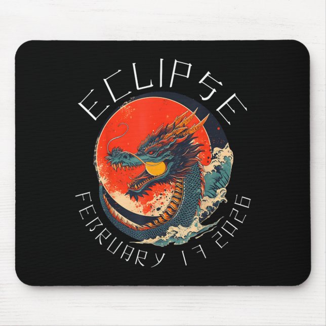 Mousepad Eclipse Solar 02 17 26 (Frente)