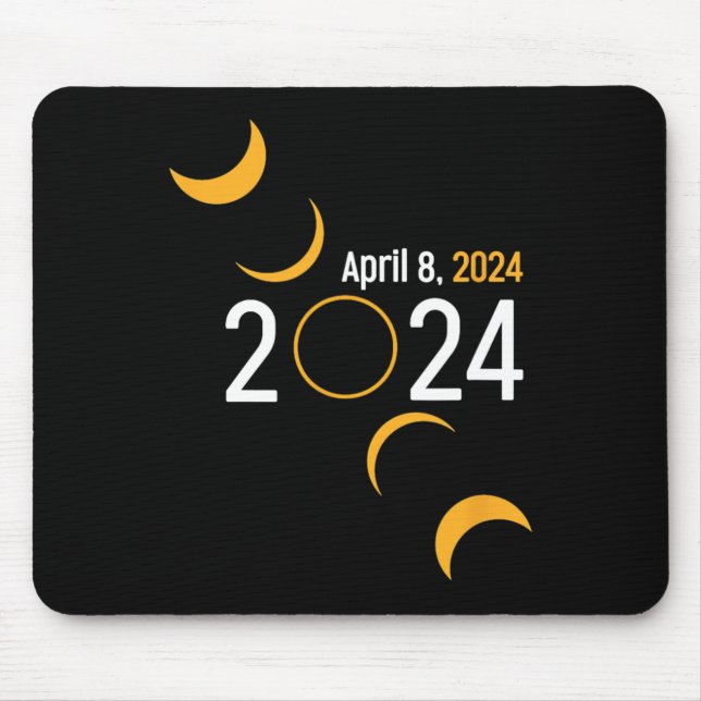Mousepad Eclipse Solar 2024 (Frente)