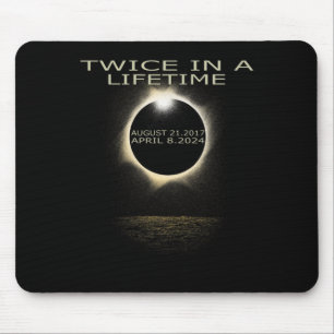 Mousepad Eclipse Solar 2024 Duas Vezes Em Eclipse Solar Dur