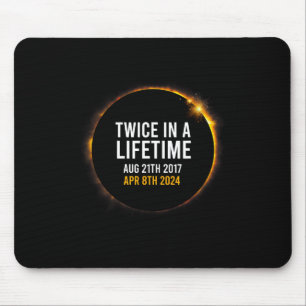 Mousepad Eclipse Solar Abr 8 2024 Totalidade Duas Vezes Em 