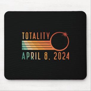 Mousepad Eclipse Solar Abril 8 2024 Totalidade Eclipse Sola