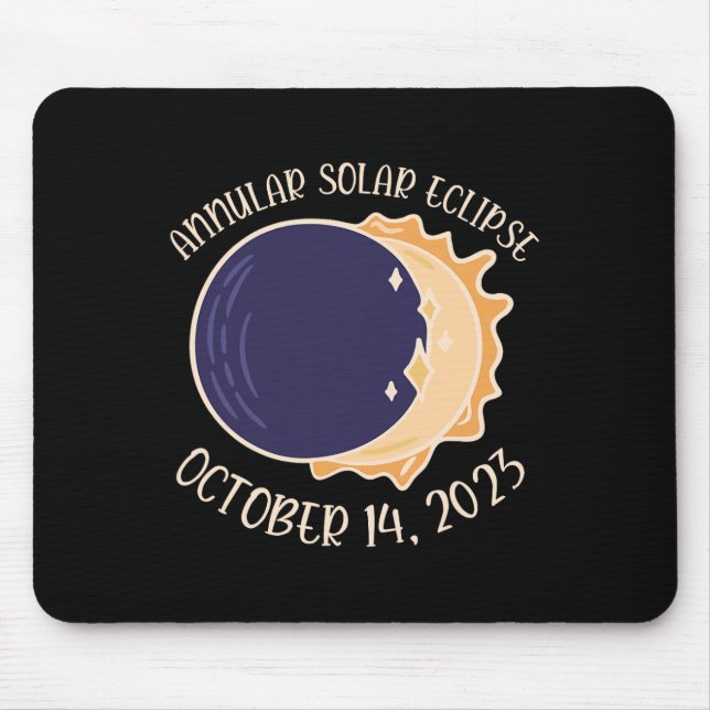 Mousepad Eclipse Solar Annular Out 14 (Frente)